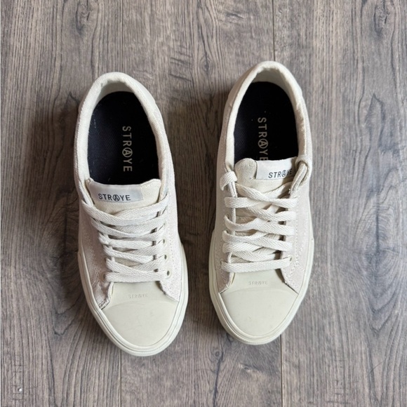 Straye Stanley Sneakers in Cream- Size 6.5 Women’s - Picture 6 of 11